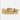 A beige woven belt with a large, curved antique gold buckle, shown coiled on a light gray background.