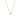 Gold filled dots necklace with a round pendant on a white background