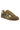 Back 70 leopard-print sneaker with taupe suede, metallic gold accents, tan laces, and gum sole.