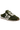 An olive green suede and mesh low-top sneaker with white laces, a white side stripe containing the number '70', and a brown gum outsole, shown against a plain white background.