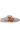 White shoe with orange accents on a white background