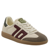 A Back 70 Cloud W26 Sneaker in Butter Wine with premium leather and suede with a retro-inspired silhouette on a neutral background