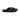 Black sandal on a white background