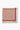 A square scarf in a light peach-beige color with a repeating rust-red floral pattern and a matching rust-red border, featuring the 'Chanel' logo embroidered in the bottom right corner, set against a plain white background.