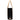 A black tote bag with textured sides, a glossy front panel, and light beige shoulder straps, shown against a plain white background.