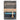 A structured leather journal or notebook cover featuring a black and gray leopard print texture, beige leather trim, multiple zippered pockets, card slots with blue and navy patterned inserts, and a central horizontal strap with the text 'MAKE TODAY RIDICULOUSLY AWESOME!'.