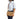 A woman wearing a light blue button-down shirt and dark jeans carries a tan embossed leather crossbody bag with a brown strap and beige trim against a white background.