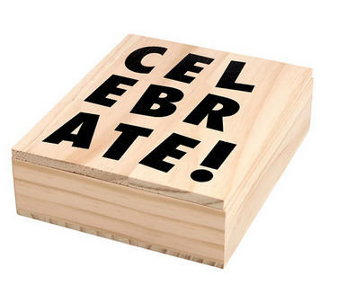 Birthday Card Set & Wood Box - Time Out Clothing