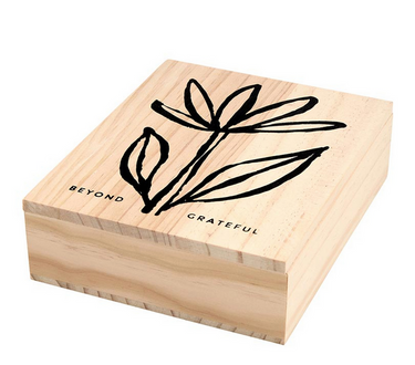 Thank You Card Set & Wood Box - Time Out Clothing