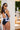 Farrah High Neck One Piece Swimsuit In Black Floral Outline by Jantzen - Time Out Clothing