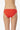 Red bikini bottom on a white background