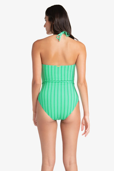 Tassel Belt Bandeau One-Piece Swimsuit - Time Out Clothing