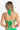 Chevron Texture Tortoise Halter Swim Top - Time Out Clothing