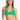 Chevron Texture Tortoise Halter Swim Top - Time Out Clothing