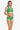 Chevron Texture Tortoise Halter Swim Top - Time Out Clothing