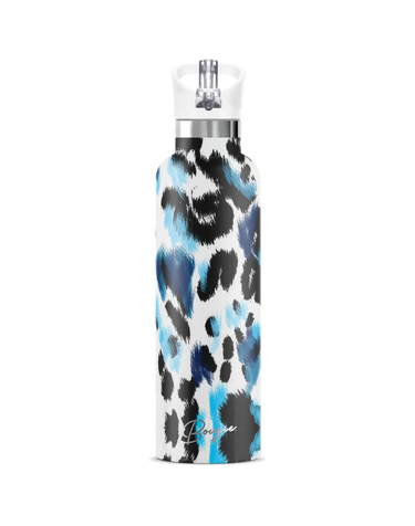 Leopard 25oz Insulated Luxury Bottle | High-Fashion Animal Print