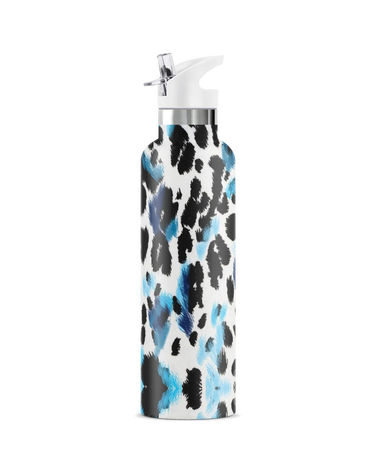 Leopard 25oz Insulated Luxury Bottle | High-Fashion Animal Print