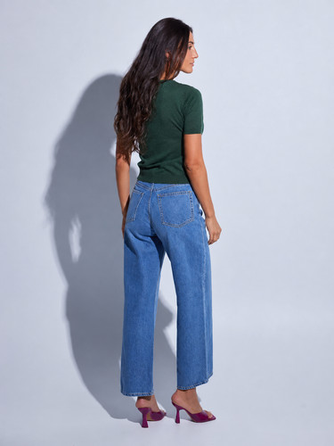 Whistler Tee in Blue Cedar by Colorush