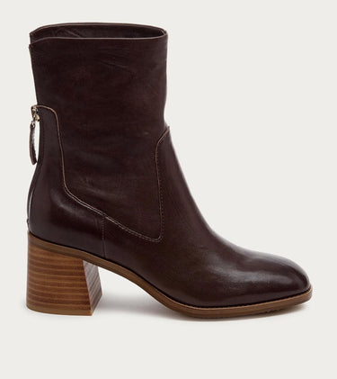 Island Cacao Leather Boots by Kelsi Dagger