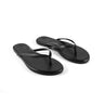 Indie Classic Thin Strap Sandal in Blackout by Solei Sea – double angle view