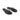 Indie Classic Thin Strap Sandal in Blackout by Solei Sea – double angle view