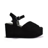 Jenna Suede Black Wedge by Cordani - Time Out Clothing