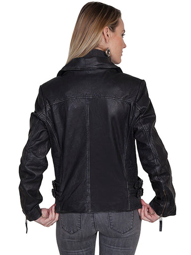 Leather Moto Jacket - Time Out Clothing