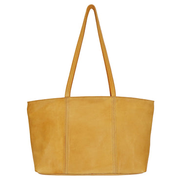 Camel tote bag on a white background