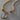GOLD CRYSTAL BAR & WILHELMINA COIN HORSEBIT NECKLACE - Time Out Clothing