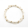 OG Classic Bracelet Stack in Pearl White + Gold Filled By Erin Gray - Time Out Clothing