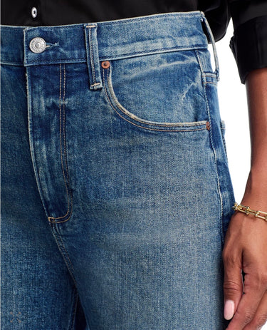 Arellia Ankle Barrel Leg Jean in Stones by Paige