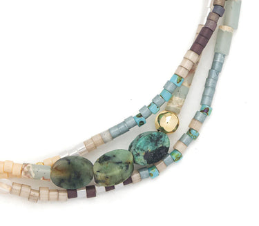 a semi precious stone bracelet