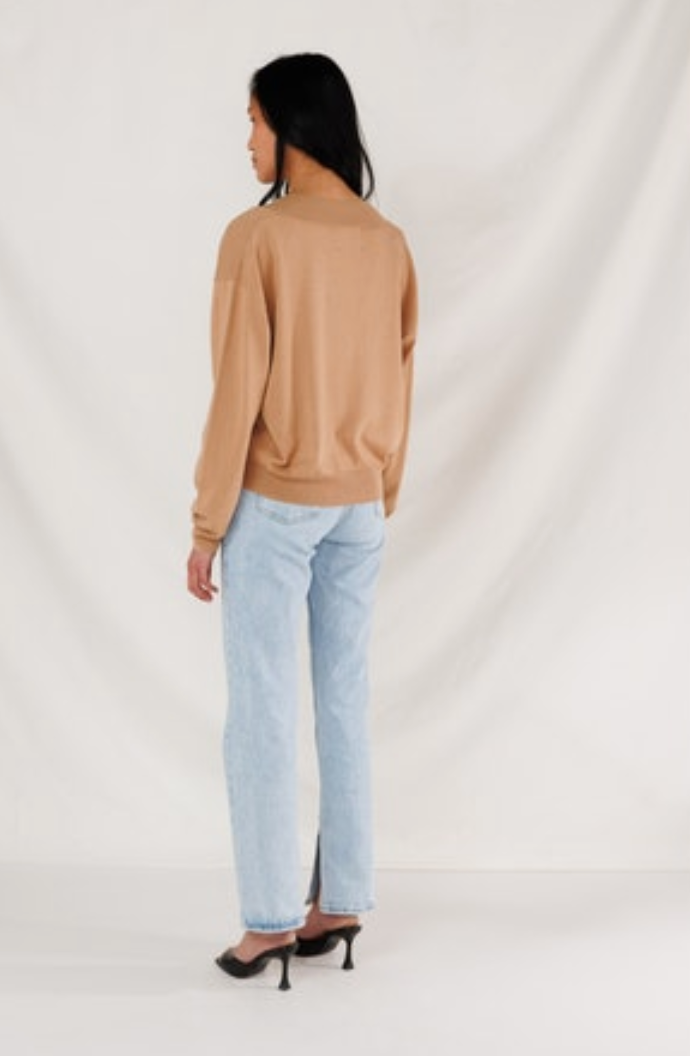 Tiany VNeck Cashmere Blend Sweater Time Out Clothing