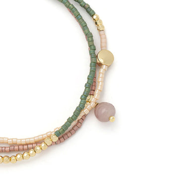 Scout XW003Mix Media Wrap Bracelet/Necklace
