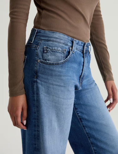 Adria Low Rise Wide Leg Jean by AG - Time Out Clothing