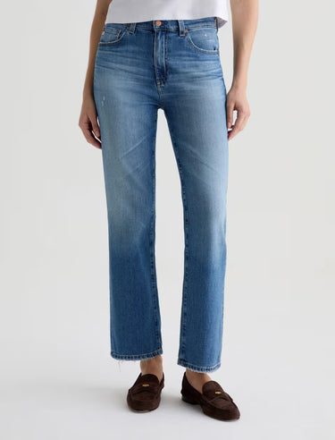 Brinley Mid Rise Straight Jean 16 Year Wash by AG Jeans - Time Out Clothing