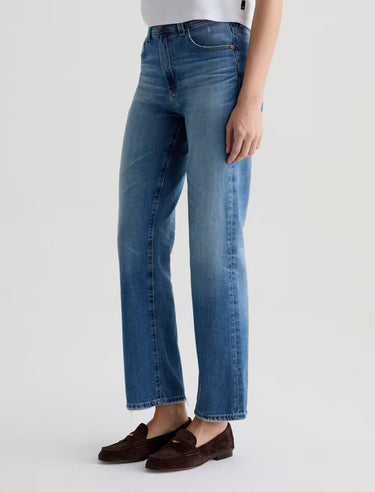 Brinley Mid Rise Straight Jean 16 Year Wash by AG Jeans - Time Out Clothing