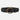 Elva Wide Leather Belt with Brass Rings - Time Out Clothing