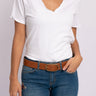 Fien Classic Leather Belt - Time Out Clothing