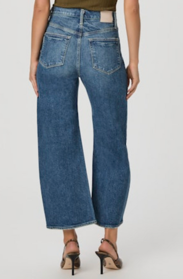 Arellia High Rise Barrel Jean by Paige - Time Out Clothing