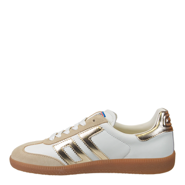 Cloud Sneaker in Beige & Gold - Time Out Clothing