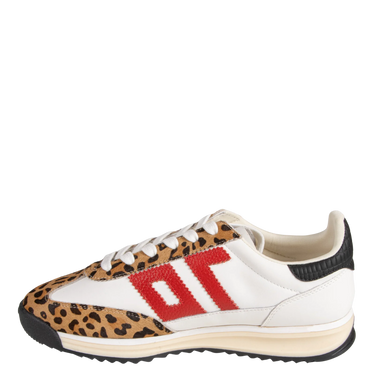 Barkley Strike in White/Pony/Camel Sneakers - Time Out Clothing
