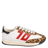 Barkley Strike in White/Pony/Camel Sneakers - Time Out Clothing