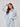 Coco Frayed Mix Denim Jacket - Time Out Clothing