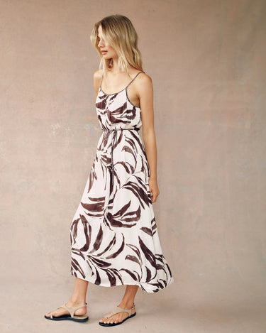 Shirred Cami Maxi Dress - Time Out Clothing