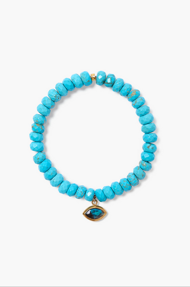 Semi-Precious Stone Charm Bracelets - Time Out Clothing