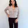Cheetah Printed Cardigan - Time Out Clothing