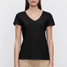 Lilith Short Sleeve Cotton Slub Tee - Time Out Clothing