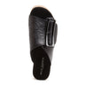 Dover Black Distressed Platform Sandals - Time Out Clothing