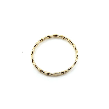 Resort Collection Gold Woven Ring - Time Out Clothing